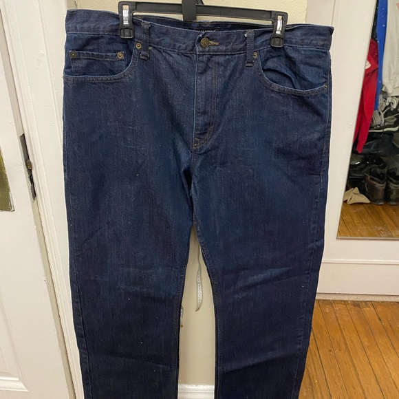 Banana Republic Dark Indigo Relaxed Jeans